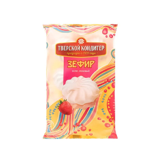Tver Confectioner Zephyr White and Pink, 250g