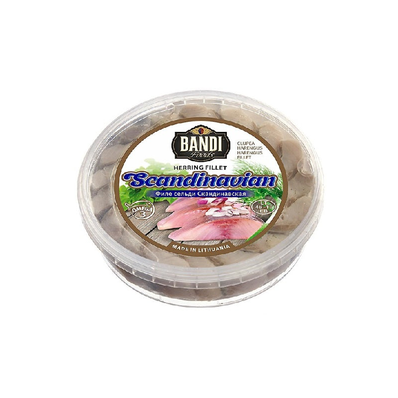 Herring Fillet BANDI FOODS SCANDINAVIAN in Oil, 500g
