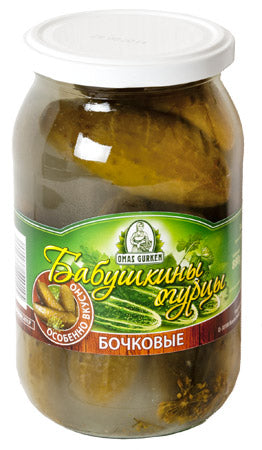Cucumbers "Omas" Bochkoviye 900ml