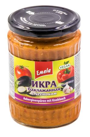 Emela Eggplant Puree "With Garlic" 540g