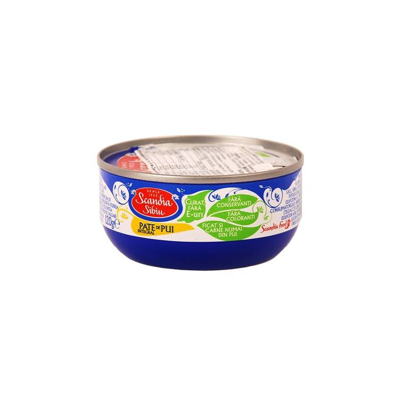 RO Scandia Sibiu Chicken Liver Pate, 120g