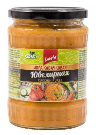 Emela Zucchini Puree "Juvelirnaja" 540g