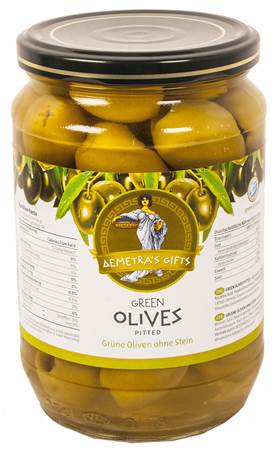 Oliven Grün Dimetra Gigant ohne Stein 720g