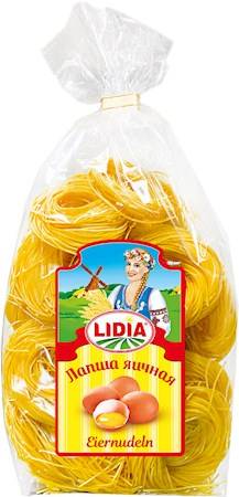 Lidia 4-Eier Fadennudeln 500g Nest