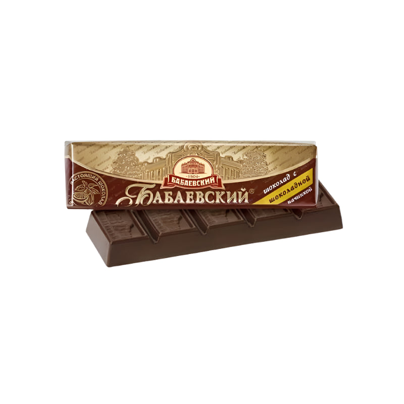 Babaevsky Bar with Chocolate Filling, 50g