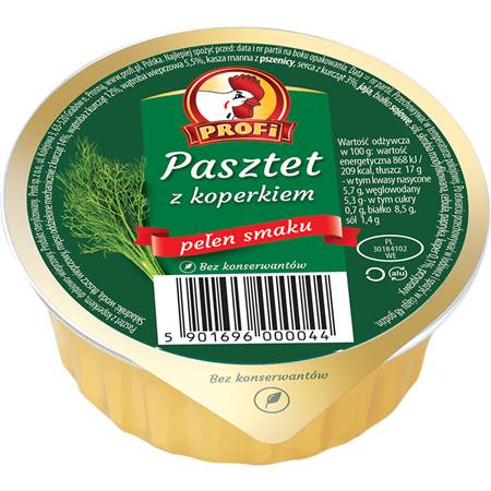 PL Profi Poultry Pate with Dill 131g