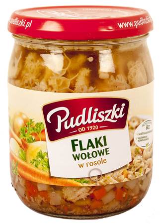 PL Pudliszki tripe soup Flaki Wolowe 500g