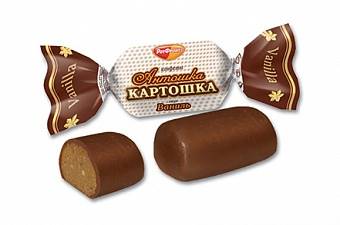 Chocolate confectionery Antoschka Kartoschka vanilla 100g