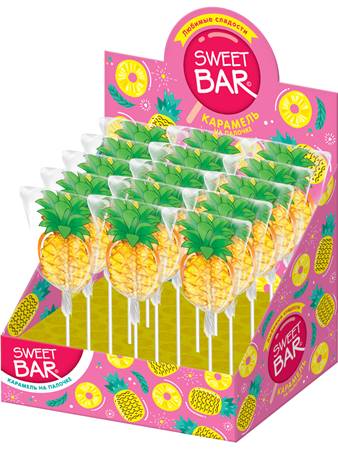 Sweet Bar Lutschbonbon Pineapple 40g