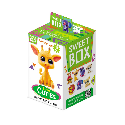 Sweetbox Suprise Toy "Safari Cuties" and Gummies, 10g