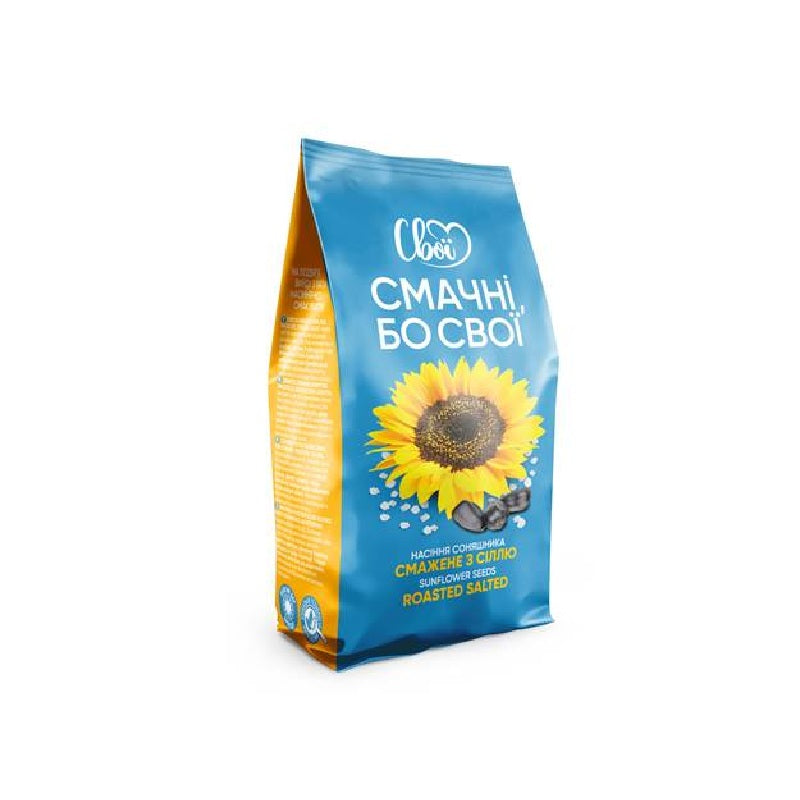 Svoi Sunflower Seeds Black Roasted Salted, 380g