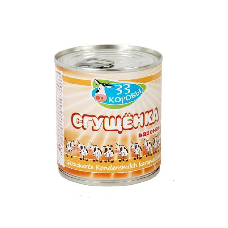 33 cows condensed milk caramelized 397g 8%