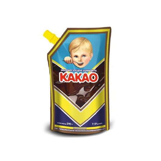 Condensed Milk with Cocoa Flavor 7.5%, 290g