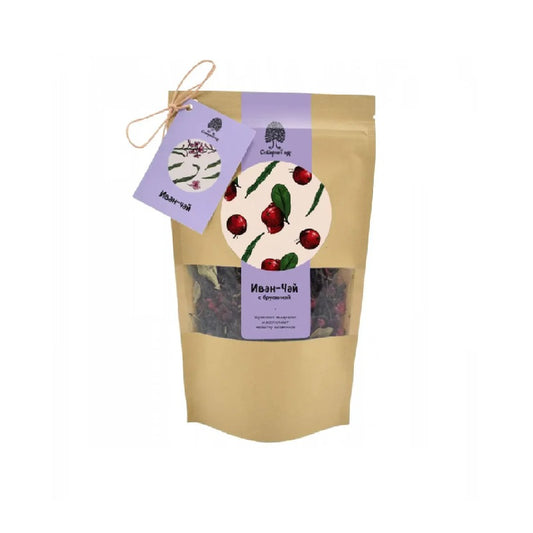 Siberian Cedar, Ivan Tea with Lingonberries, 40g