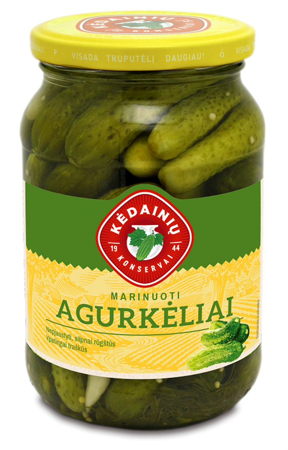 Pickled Gherkins whole, 480g