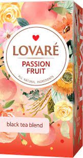 Black tea 2g*24, bag, "Passion fruit", LOVARE