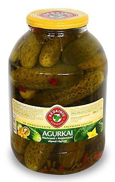 Pickled Cucumbers, whole, 3000g