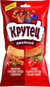 Mix of croutons KRUTETS kebab and tomato spicy 100g