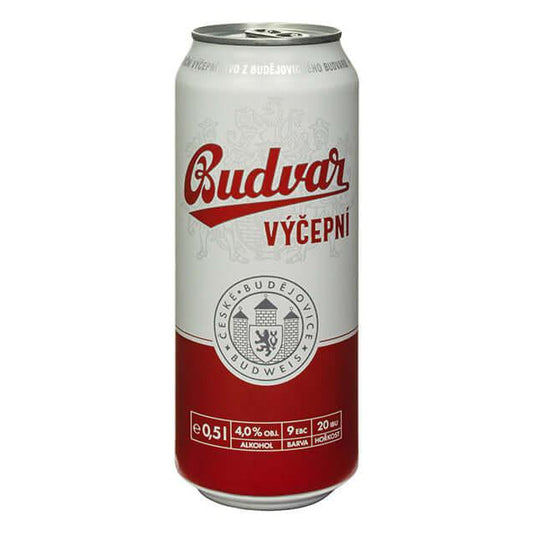 Budweiser Beer Budvar Beer Keg, light, b/w, 4%, 0.5L