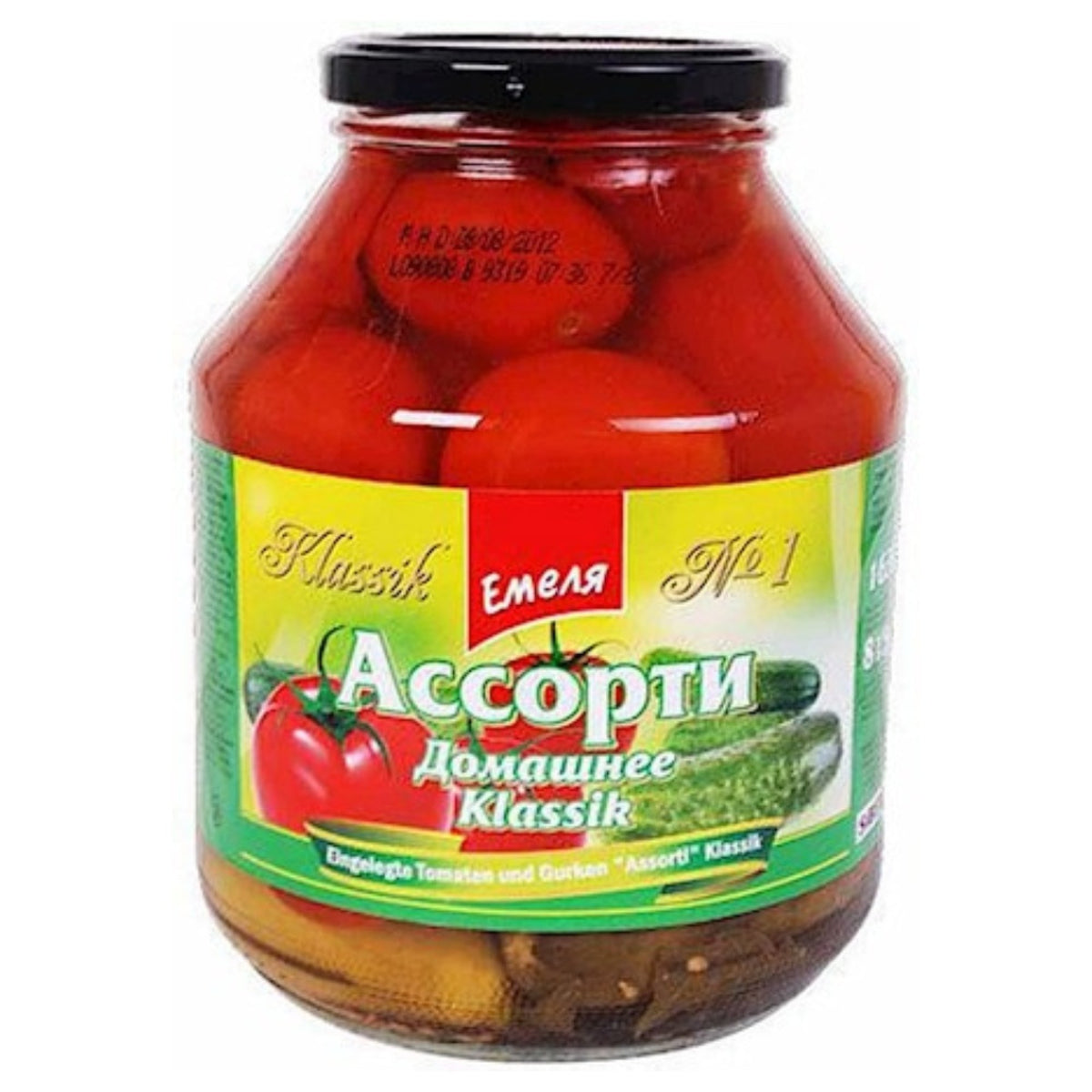 Emela Assorti (tomatoes + cucumbers) hausgem 1,7