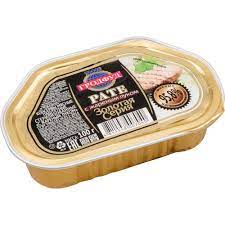 Grodfood pate 100g with fried onions Belarus