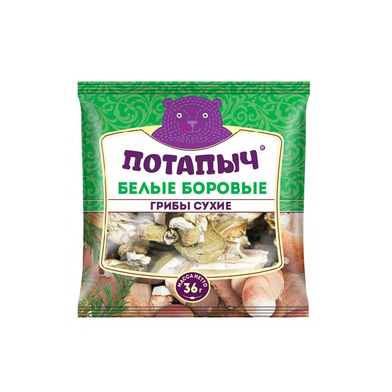 Potapych Dried Pocini Mushrooms, 36g