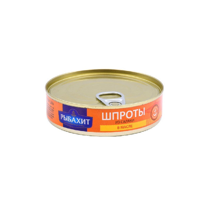 "RybaHit" Baltic Sprats in Oil, 240g