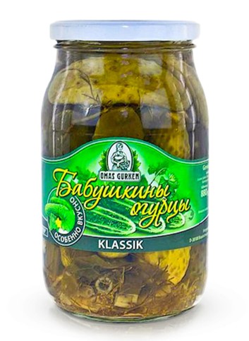 Cucumbers - Babushkiny, 900g