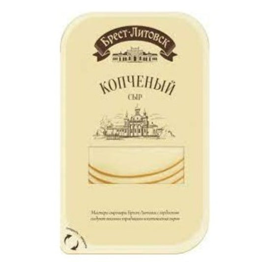 Smoked processed cheese Brest-Litovsk 40%, 150g