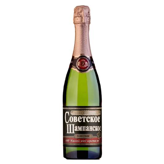 Soviet Champagne Semi-Dry 0.75L