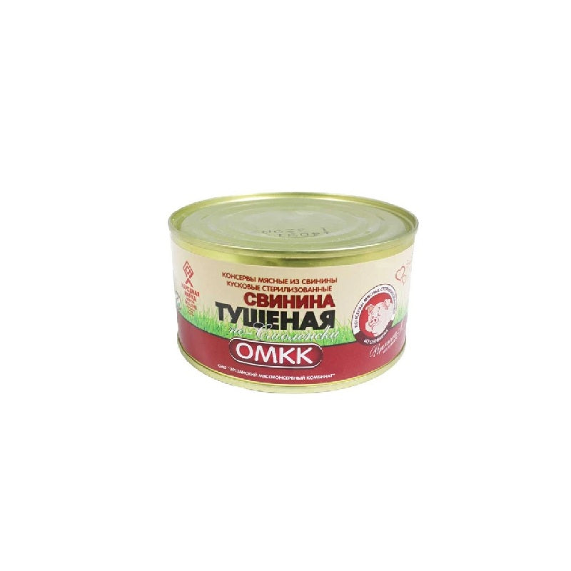 OMKK Smolensk Canned Pork Stew, 325g
