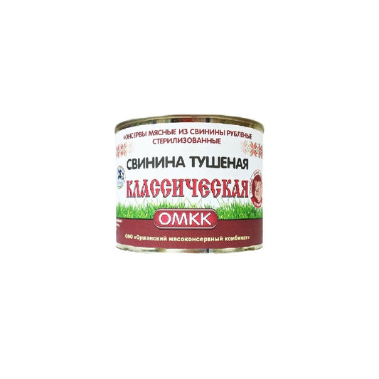 OMKK Canned Classic Stewed Pork, 525g