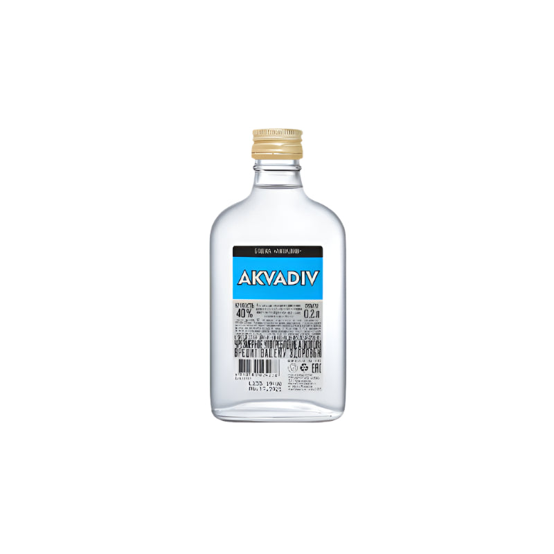 Vodka Aquadiv 40%, 0.2L
