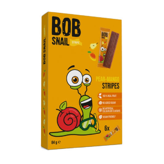 Bob Snail Natural Sweets Stripes Pear-Mango, 84g