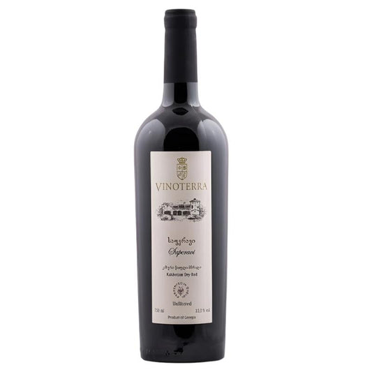 Vinoterra Saperavi Dry Red Wine, 0.75L