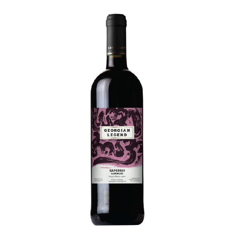 Wine Georgian Legend Saperavi Red Dry 13%, 0.75L