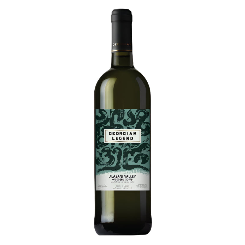 Wine Georgian Legend Alazani Valley White Semi-Sweet, 0.75L
