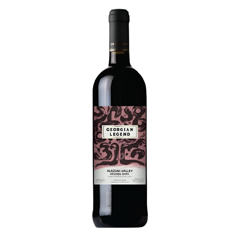 Wine Georgian Legend Alazani Valley Red Semi-Sweet 12%, 0.75L