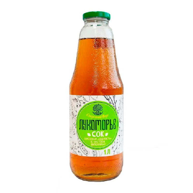 Lukomorye Birch Juice with Rosehip Infusion, 1L