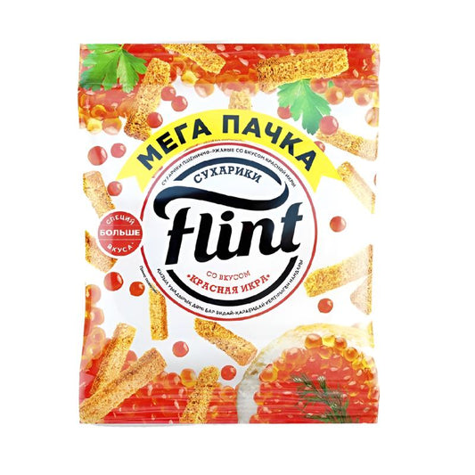 "Flint" Croutons Red Caviar, 100g