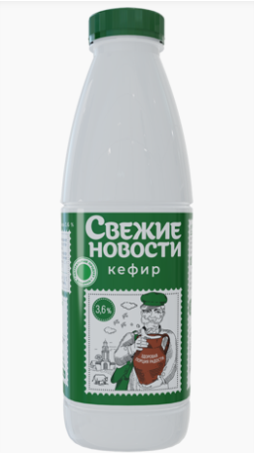 Kefir "Swezhie Novosti" 3.6% 900g