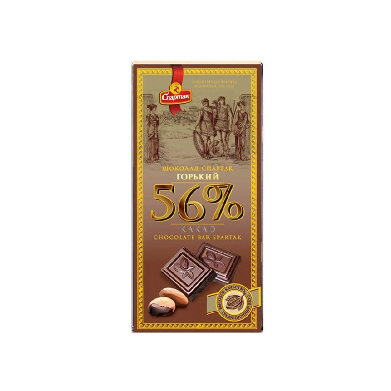 Spartak Chocolate Bitter 56%, 85g