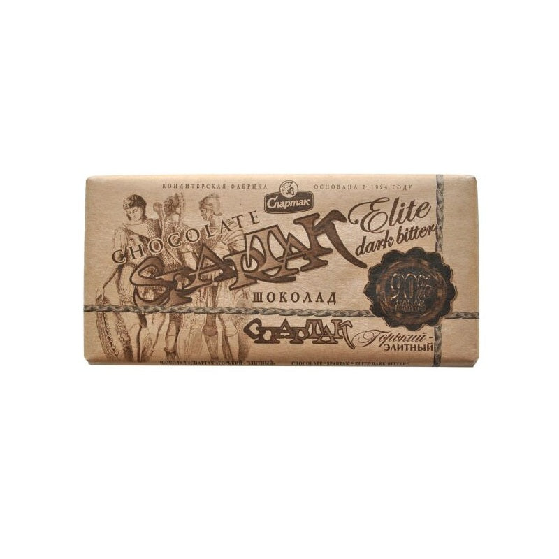 Chocolate "Spartak" bitter 90%, 85g