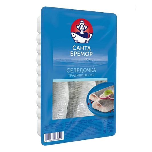 Herring fillet "Santa Bremor" "Traditional" in Oil, 240g