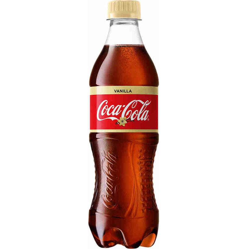 Coca-Cola Vanilla PET Drink 0.5L Made in Belarus