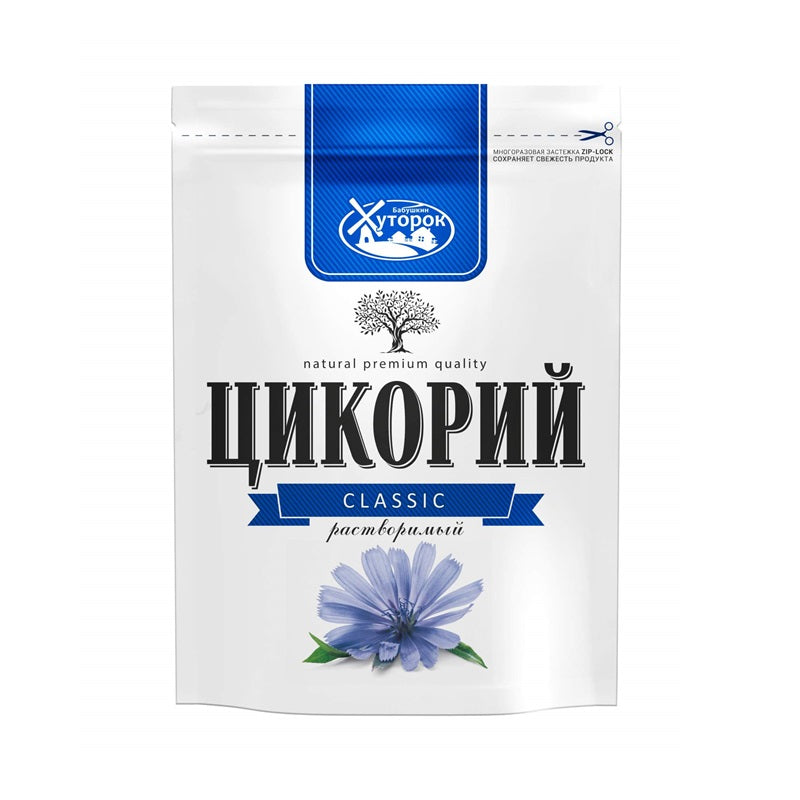 Babushkin Khutorok Chicory Natural Instant Powder, 100g