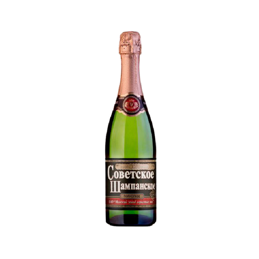 Soviet champagne semi-dry 0.75L