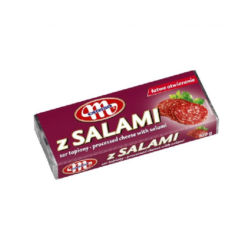 MLEKOVITA Processed Cheese with Salami, 100g