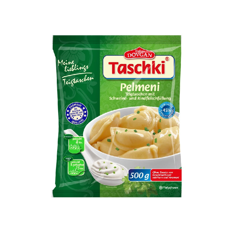 Taschki Pelmeni with Beef and Pork Filling, 500g