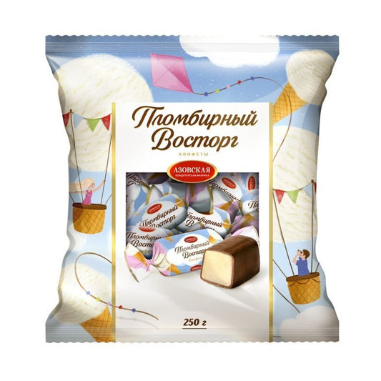 Azov Candies Fondant Glazed "Ice Cream Delight", 250g